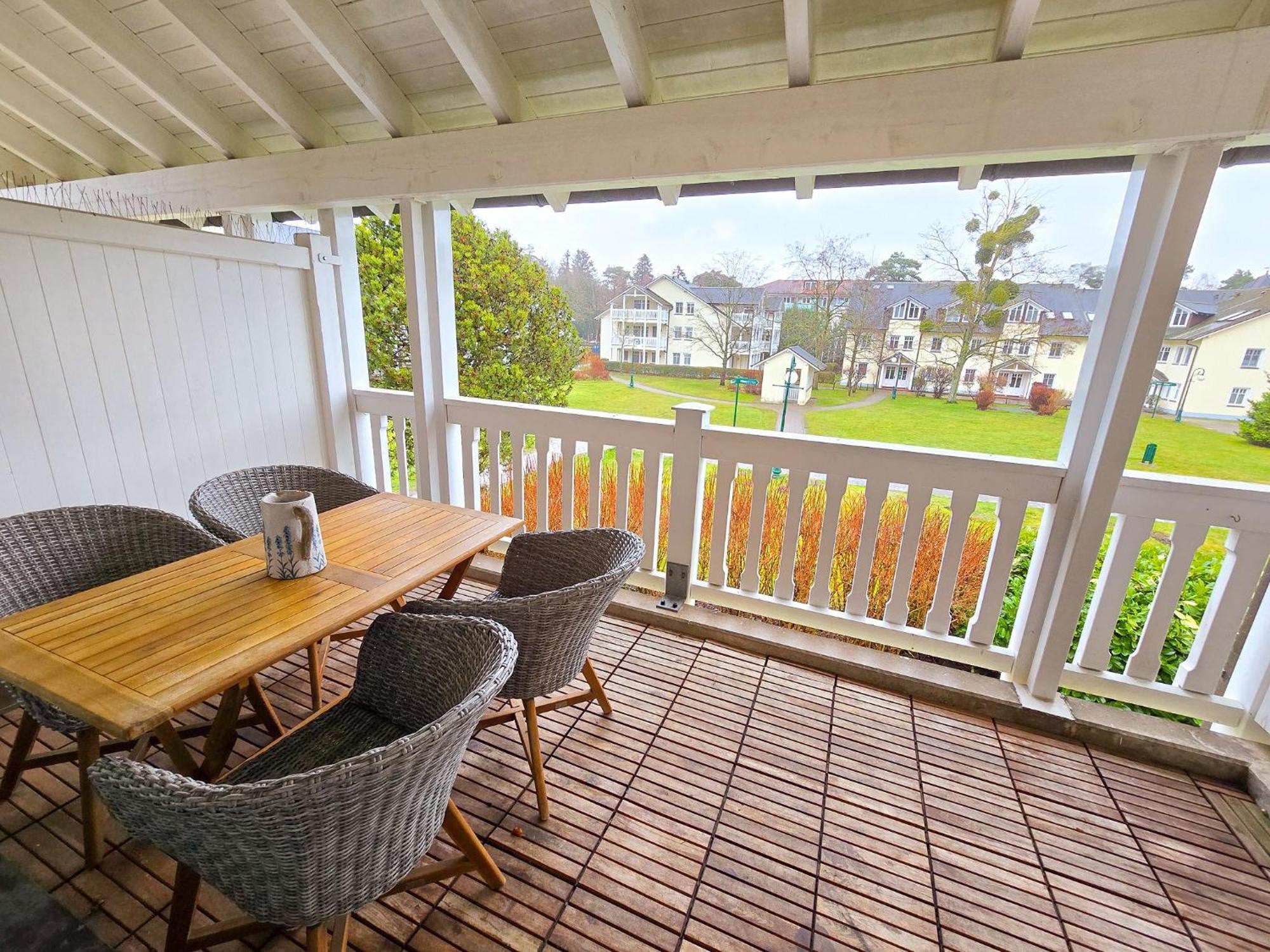 Apartment Duenenpark - Komfortplus Mit 1 Schlafzimmer Und Balkon Im Obergeschoss 181 Ostseebad Binz